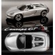 Porsche Carrera GT (Silver) for Mini-z / iwaver / FireLap